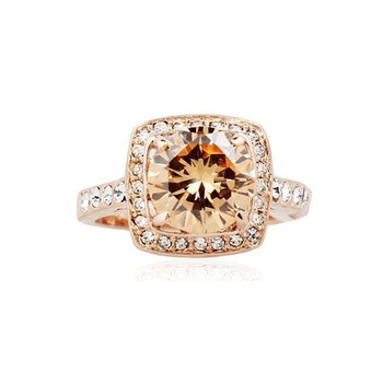 Inel Gold and Sparkling, 18 mm Inel Gold and Sparkling, 18 mm