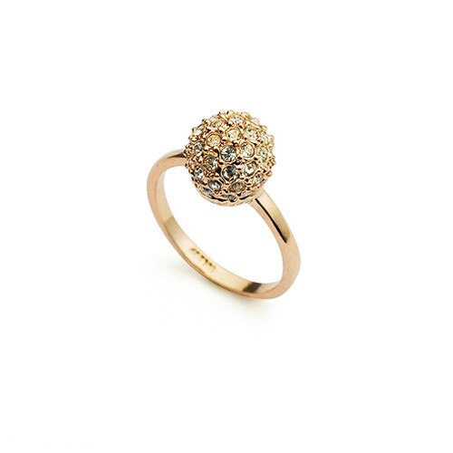 Inel Gold Bubble, 16 mm