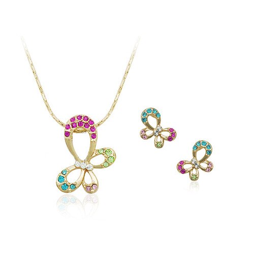 Set bijuterii Fluturasi de Primavara