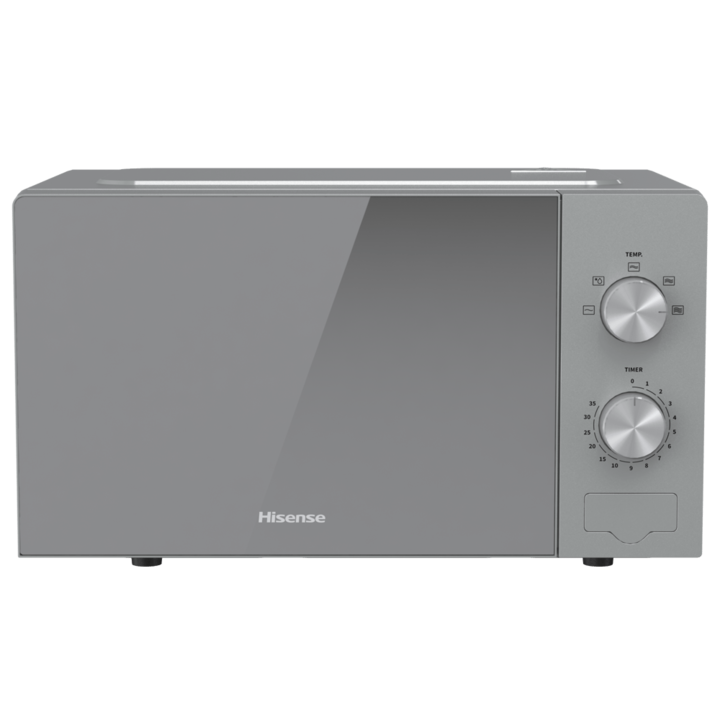 Cuptor cu microunde HISENSE H20MOMP1, 20 litri, 700 W, argintiu