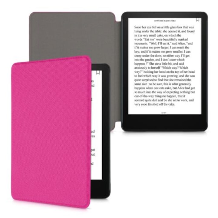 Védőtok Amazon Kindle Paperwhite 11, Kwmobile, rózsaszín, nylon, 56265.33