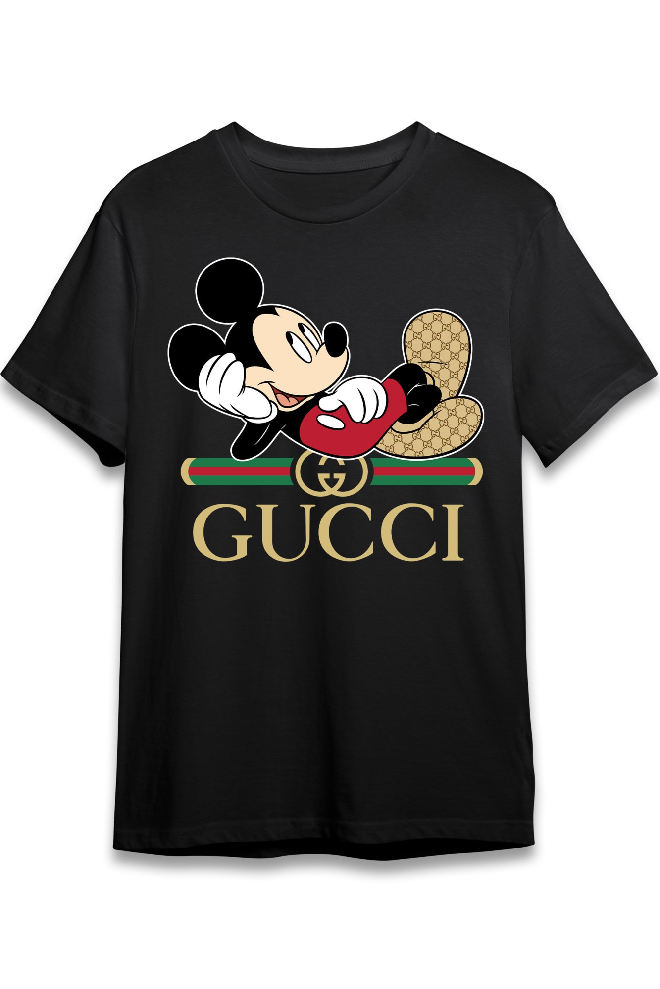 Tricou Mickey Mouse pe Sigla Gucci, Gucci, 100% - eMAG.ro