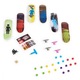 Set 6 mini placi skateboard, Tech Deck, Bonus Pack, Girl
