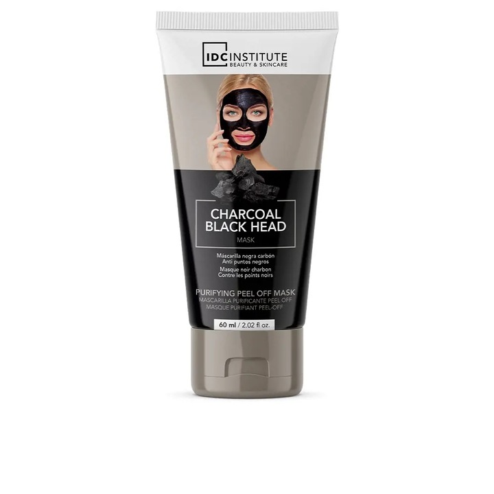 Masca peel-off cu carbune, IDC Institute, Beautiy & Skincare, 60 ml