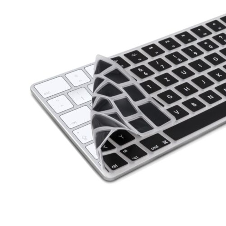 Калъф за Apple Magic Keyboard, Kwmobile, черен, силикон, 38920.01