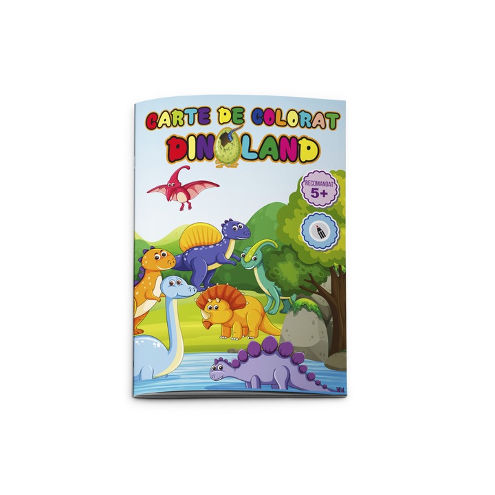 Dinoland kifestőkönyv, B5 16 oldal
