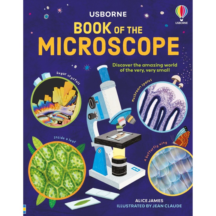 Carte cultura generala, Book of the Microscope, Usborne