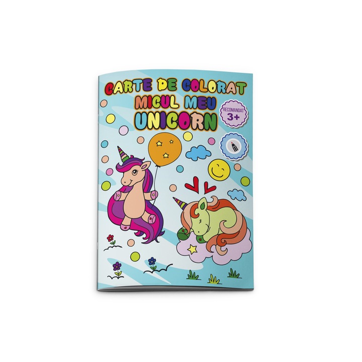 Kis unikornis kifestőkönyvem, B5 16 oldal
