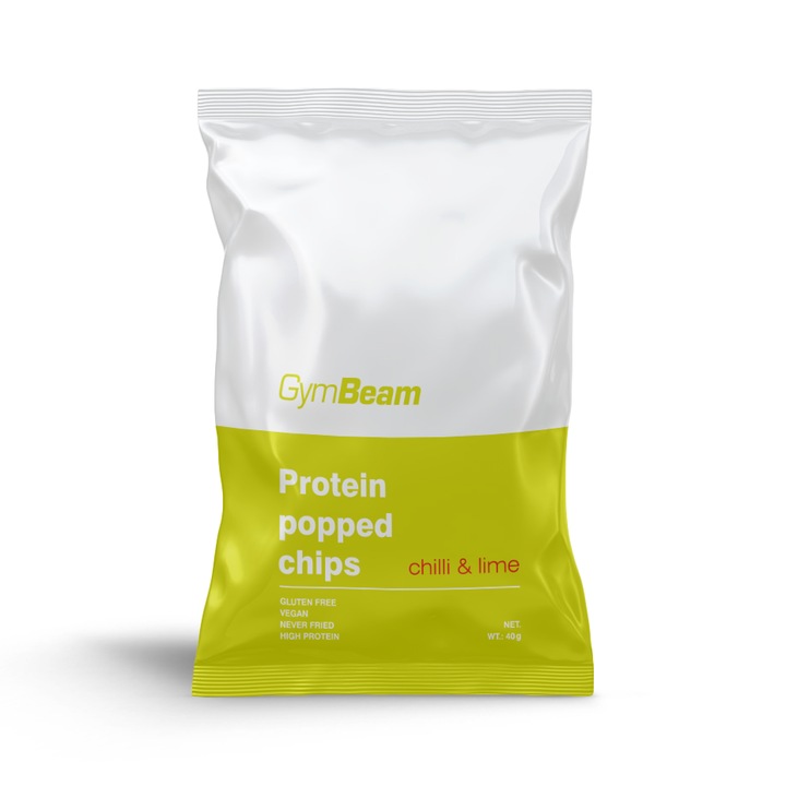 GymBeam - Protein Chips 40 g chilli and lime