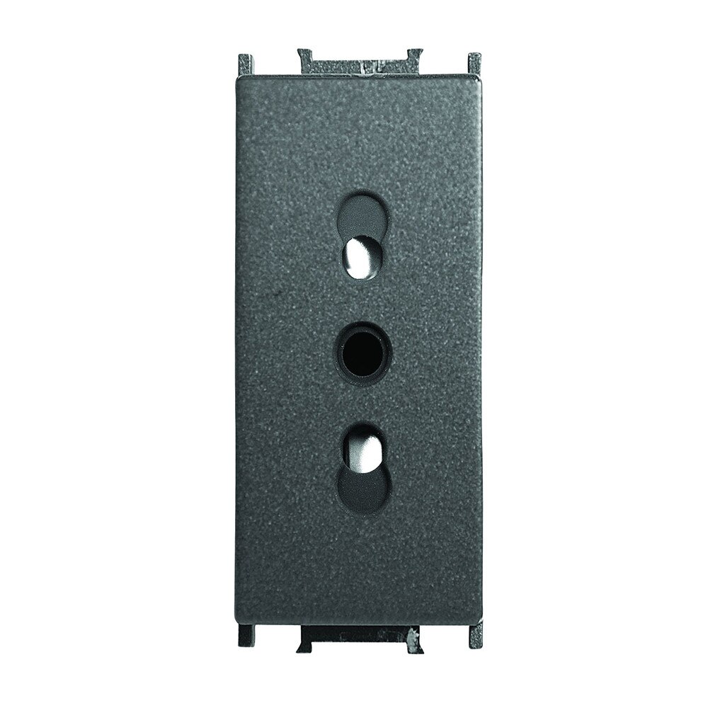 Priza simpla modular Panasonic, 1m, Negru