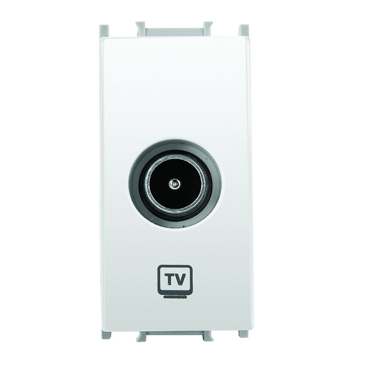 Panasonic проходна TV розетка, модулна, 1m, бяла, 8db