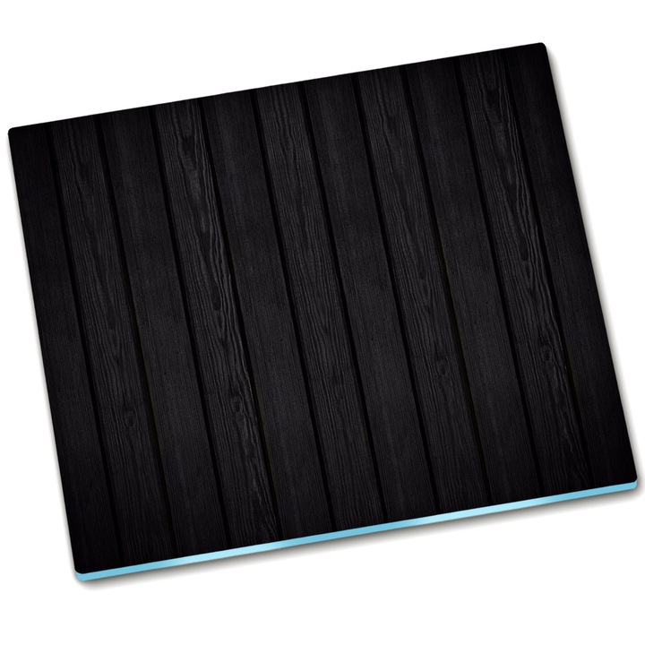 Tocator. Tulup. Panouri negre lemn. 60 x 52. Negru