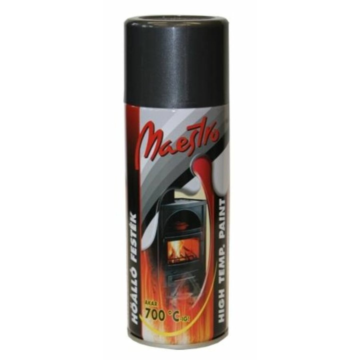 Maestro Festék hőálló antracitszürke 400ml 7043