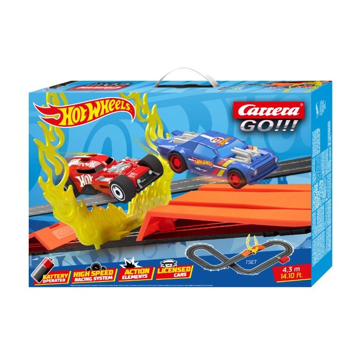 Pista Carrera Hot Wheels 4,3 m