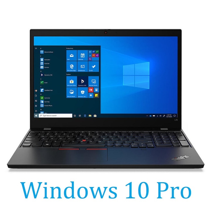 Лаптоп Lenovo ThinkPad L15 Gen 1, 15.6" FHD IPS, Intel Core i3-10110U, 12 GB DDR4, 128 GB SSD m2 PCIe, Intel UHD Graphics, Windows 10 Pro, 1.98 kg Black
