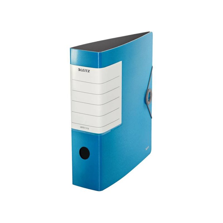Biblioraft, Leitz, Solid, A4, 180A, 82mm, Albastru