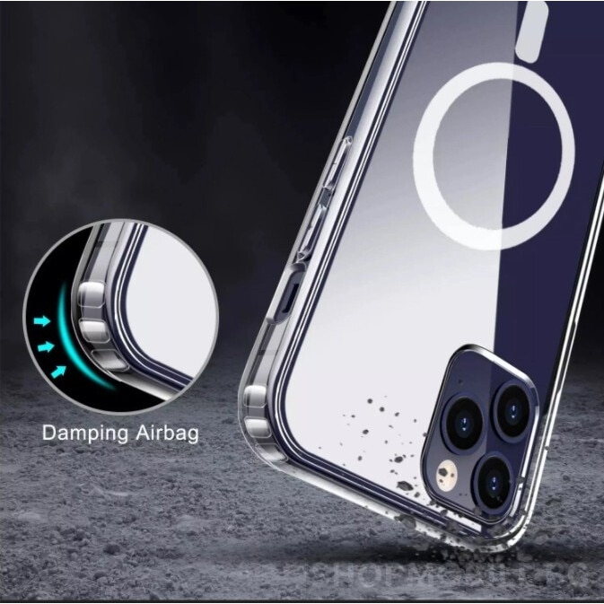 Husa telefon, Hurtel, Policarbonat/Poliuretan, Compatibil cu Apple iPhone 15, Transparent