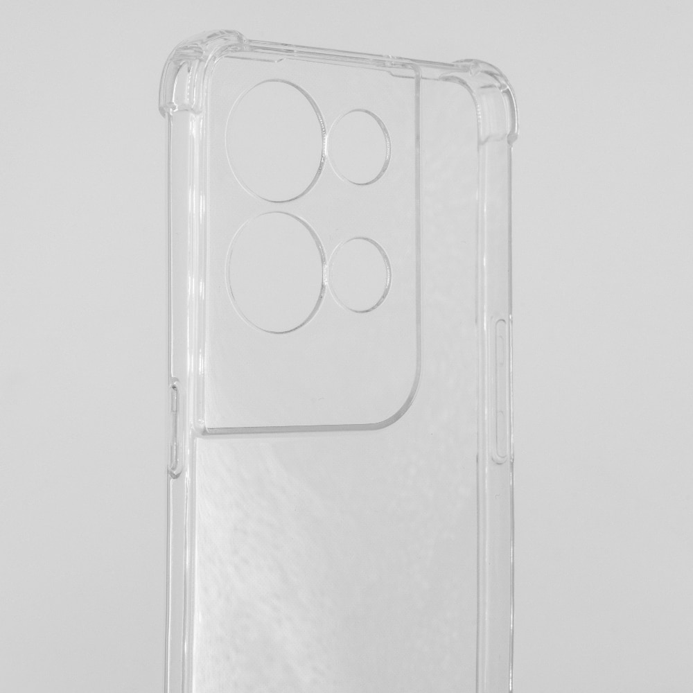 Husa AntiShock SILKASE pentru OPPO Reno 8 Pro, silicon transparent