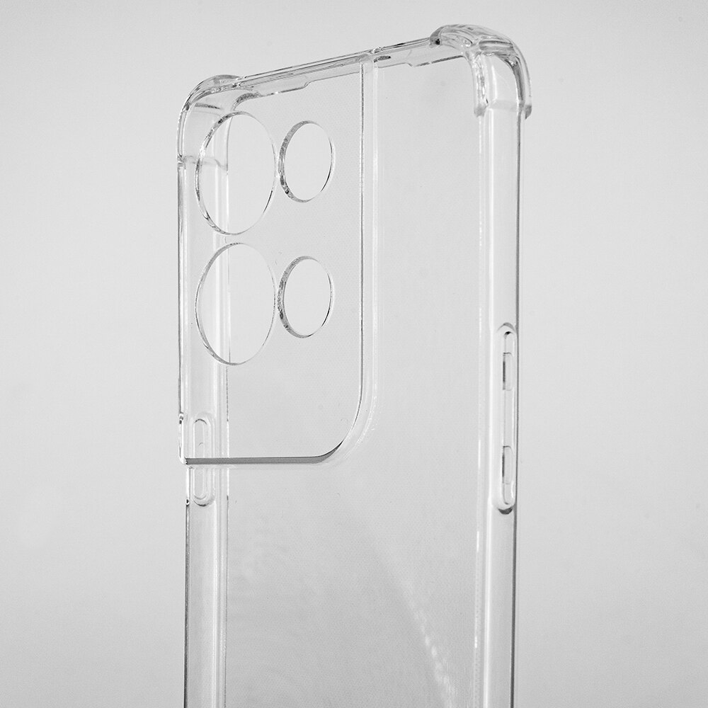 Husa AntiShock SILKASE pentru OPPO Reno 8 Pro, silicon transparent