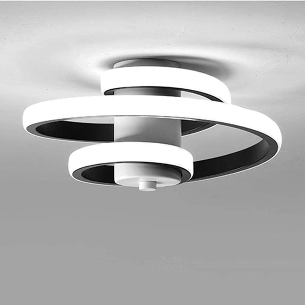 Plafoniera Moderna LED, Toolight, Metal/Acril, Lumina Alba, 19W, Dia23 ...