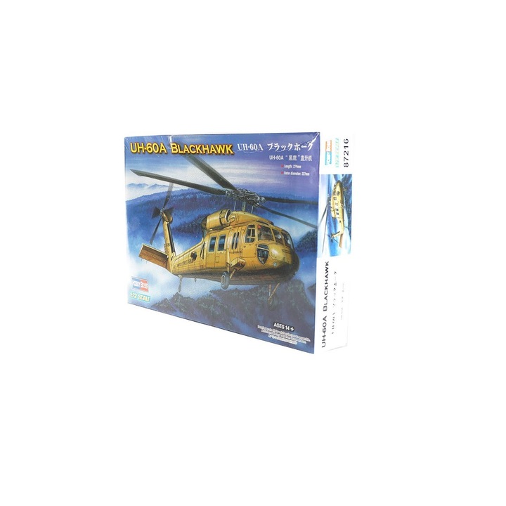 Kit de construit elicopter UH-60A Blackhawk 1:72