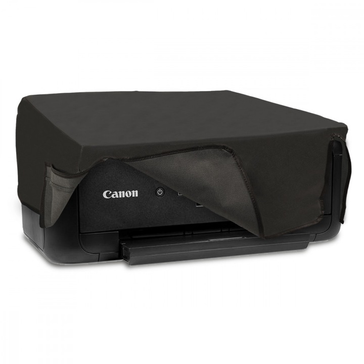 Borító Canon Pixma TS5151/Pixma TS5150/Pixma MG2555 nyomtatóhoz, Kwmobile, Fekete, Textil, 46818.19