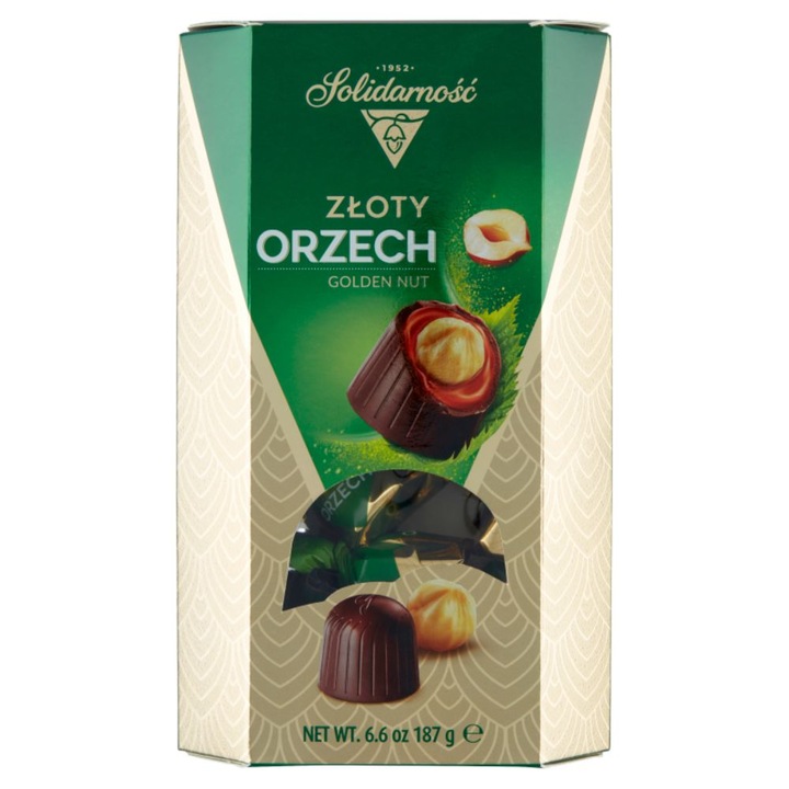 Praline de Ciocolata si Alune Solidarnosc, Cantitate 187 g