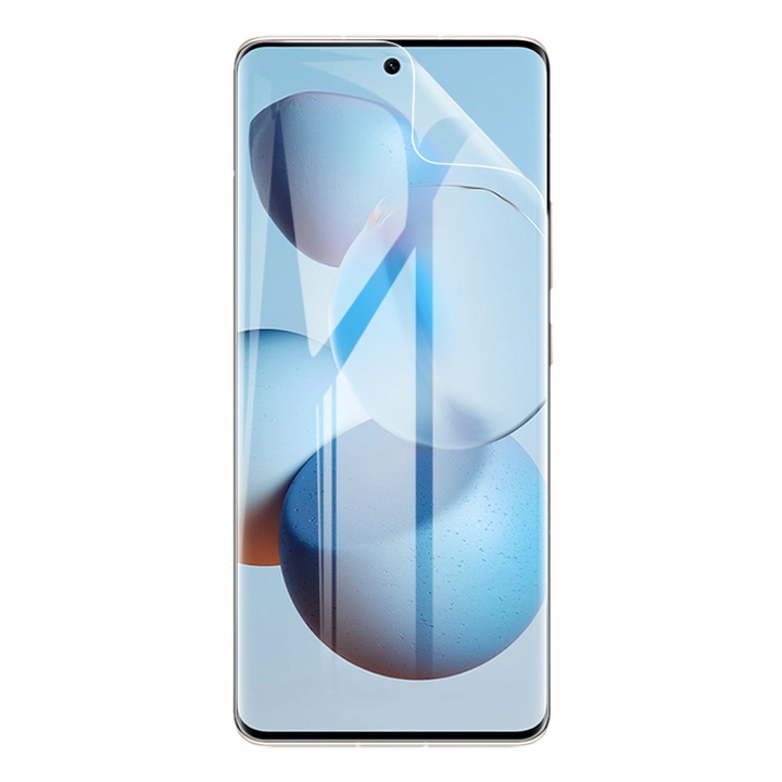 Защитно фолио за Xiaomi Civi 2, регенерируем силиконов хидрогел, гъвкав хидрокристал, оптимално решение, пълно лепило, лесен монтаж, прозрачен