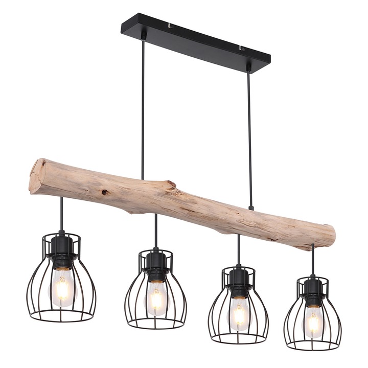 Висящ полилей MINA 15326-4N, 160 W, Globo Lighting