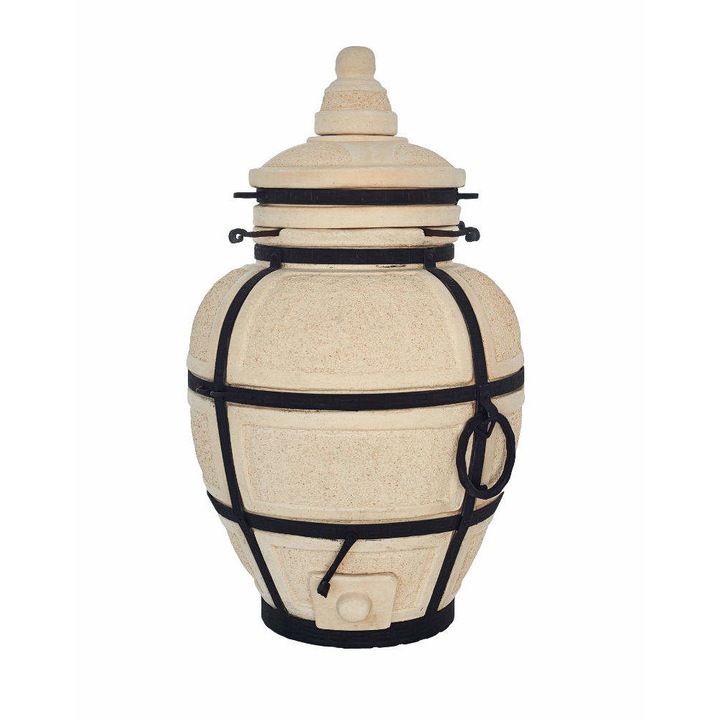 Cuptor tip gratar Tandor Mare cu capac detasabil, Tandyr 80 l, 103 cm