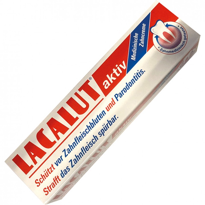 Паста за зъби Lacalut Aktiv, 100 мл