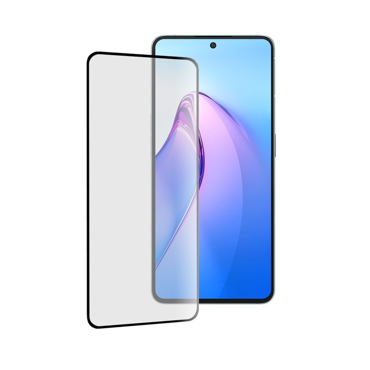 BIBILEL Képernyővédő fólia, 111D film Oppo Reno 8-hoz, rögzített üveg, teljes kijelző, átlátszó, KOF-BBL6867