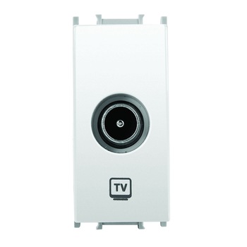 Priza TV finala Panasonic, modular, 1m, Alb Priza TV finala Panasonic, modular, 1m, Alb