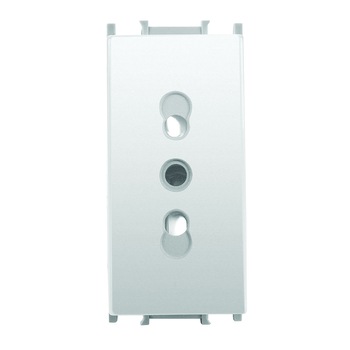 Priza simpla modular Panasonic, 1m, Alb Priza simpla modular Panasonic, 1m, Alb