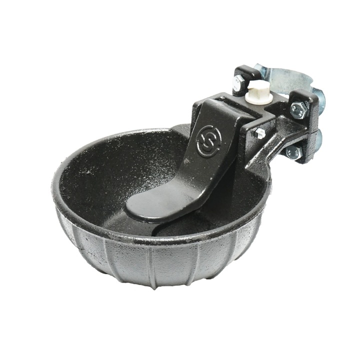 Adapatoare din fonta cu clapeta, emailata, cu accesorii