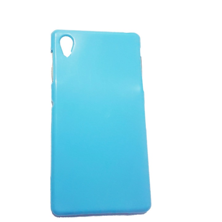 Turquoise Clear Gel Case за Sony Xperia XZ F8332 Goospery