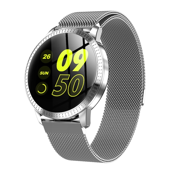 Ceas smart copii CRZ, GPS, 4G, roz, 1.85 inch, IP67