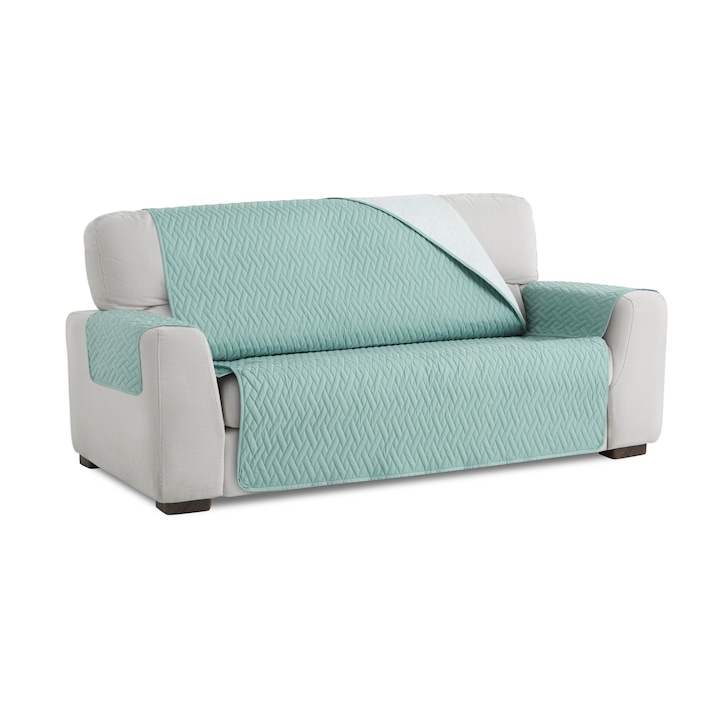 Тефлонов протектор за диван 3 места тюркоаз