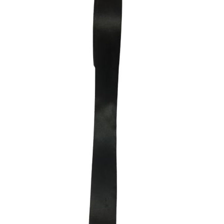 Сатенена панделка ширина, DCN, 2,5 см. 1 ролка 23 мл, Перлено черна