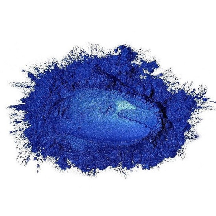 DEVE Prémium gyöngyházfényű pigment, 35g, art line, univerzális kék metál porfesték epoxigyantához, lakkhoz vagy dekorfestékhez