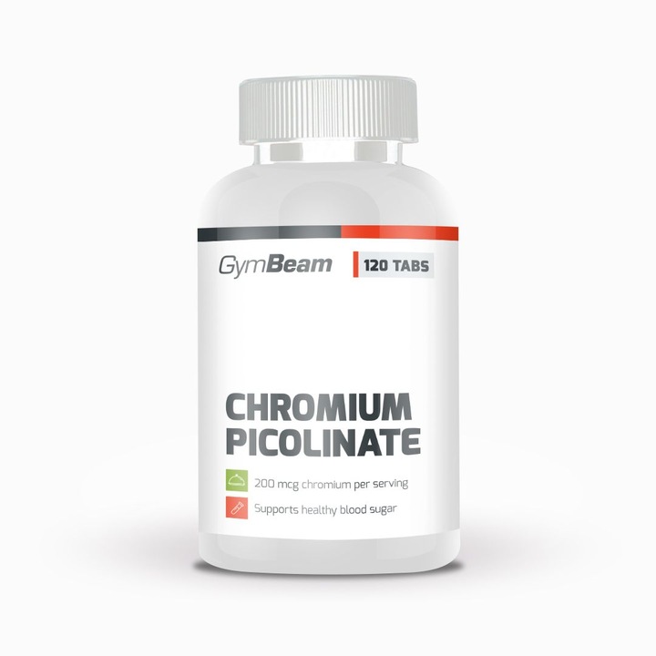 GymBeam - Chromium Picolinate 120 tabletta ízesítetlen