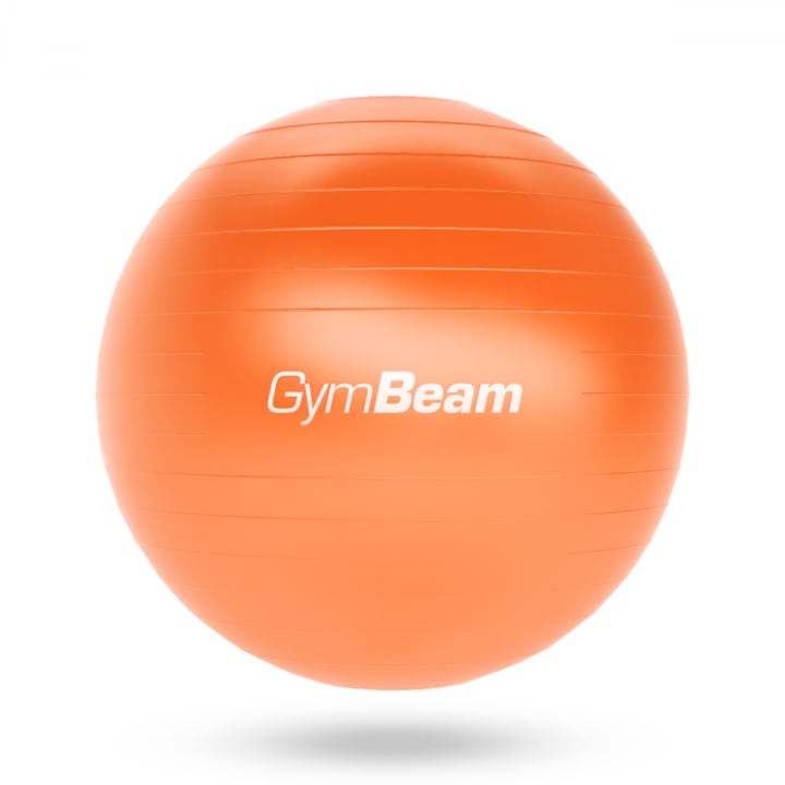 Minge fitness FitBall 65 cm, Portocaliu, GymBeam