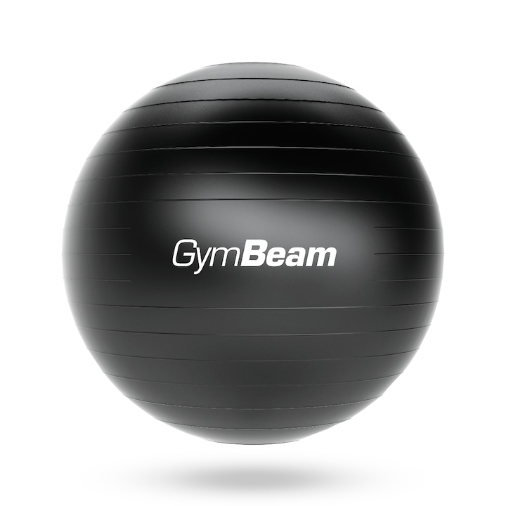 FitBall fitness labda 65 cm - GymBeam fekete