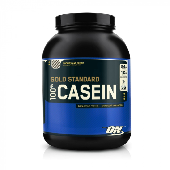 Optimum Nutrition - 100% Casein 910 g krémes keksz