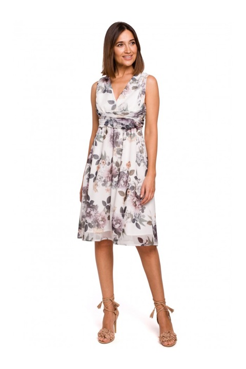 Лятна рокля, стил, полиестер, многоцветен1