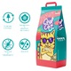 Asternut igienic pentru pisici CoolCat, din fibra naturala, formeaza bulgari, Toilet flushable, Granule, 10 l