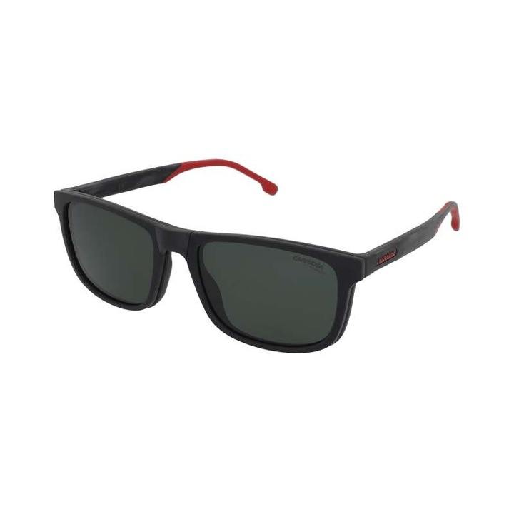 Rame ochelari de vedere cu clip-on Barbati Carrera CA8053/CS 003/UC, Plastic, Negru, 55 mm