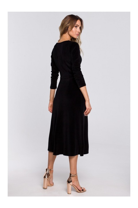 Ruha pamut/polieszter, zold, Fekete