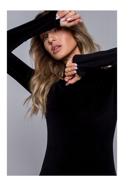 Női mini ruha, Made of Emotion, Lamaa, fekete, S INTL