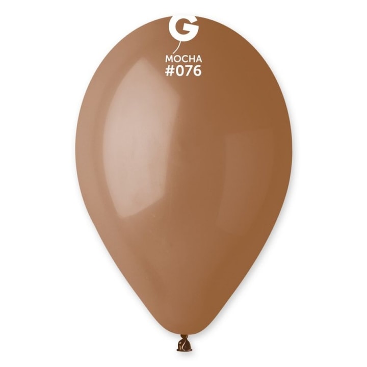 Латексови балони 26 см, Mocha 76, Gemar G90.76, 25 БР.